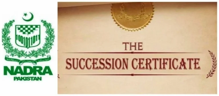NADRA Succession Certificate