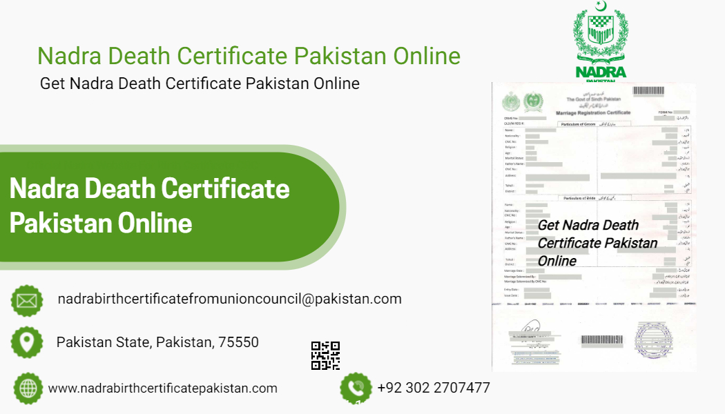 Death Certificate Nadra
